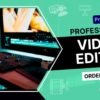 I will professionally edit your video