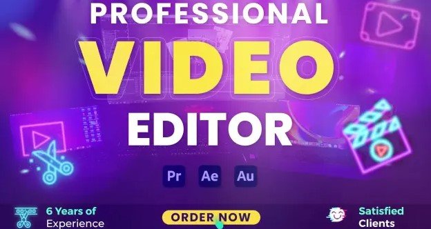 I will do professional video editing for podcast