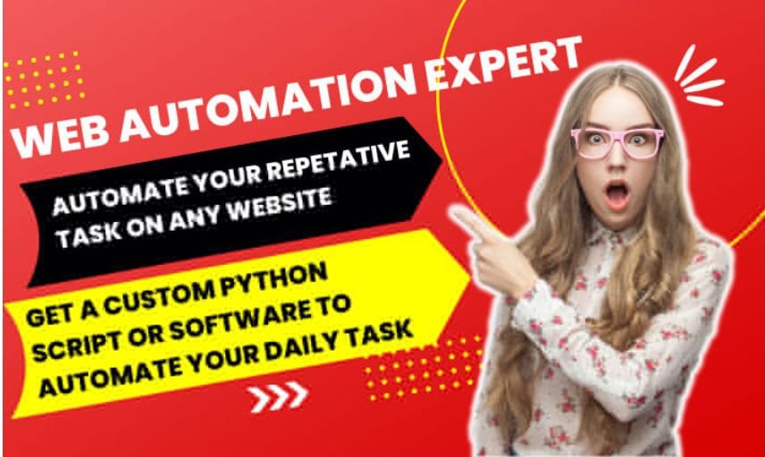 I will be your web automation developer for your repetitive browser tasks