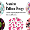 I will do seamless pattern design, textile pattern, fabric design