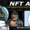 I will custom design for nft art collectible