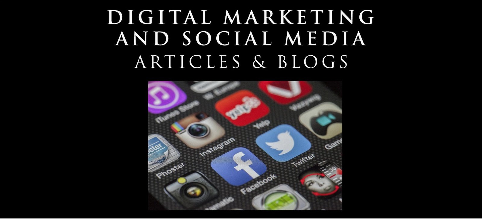 I will write digital marketing and social media articles