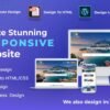 I will create responsive ui ux web page design and HTML