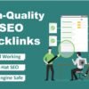 I will boost up organic presence with high quality SEO backlinks
