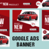 I will design web banners, ads, headers, niche ads