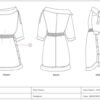 I will create fashion technical drawings and tech pack designs