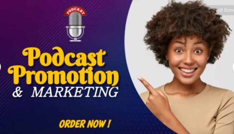 Podcast I will promote podcast to attract more audience and get more downloads