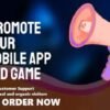 I will do organic mobile app promotion, IOS or android app marketing, game promotion