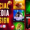 I will create social media post, Instagram post, facebook ads, banner design