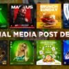 I will create social media post, Instagram post, facebook ads, banner design