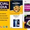 I will do digital flyer poster banner Facebook Instagram post and social media ads