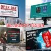 I will design billboard, signage, outdoor, vinyl, roller banner