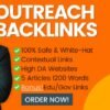 I will write unique 20 guest post articles and whitehat permanent SEO backlinks