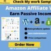 I will create amazon affiliate marketing autopilot website with autoblog