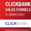 I will build clickbank affiliate marketing sales funnel or landing page