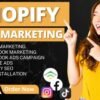 I will ecommerce shopify marketing promotion for traffic and sales, email marketing