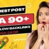 I will high quality dofollow seo guest posts backlinks on high traffic sites