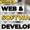 I will be full stack web developer or software developer for laravel web application