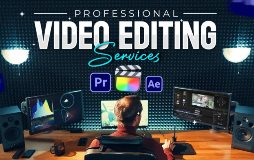I will do professional video editing for your business