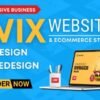 I will create wix website design,redesign wix website