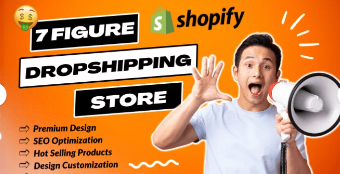 I will build automated dropshipping shopify store shopify website