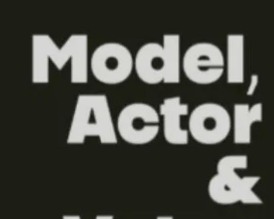 I will model, act or do voiceover for you project