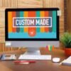 I will design a custom website for you