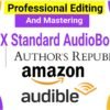 I will narrate and produce your audiobook to audible standards