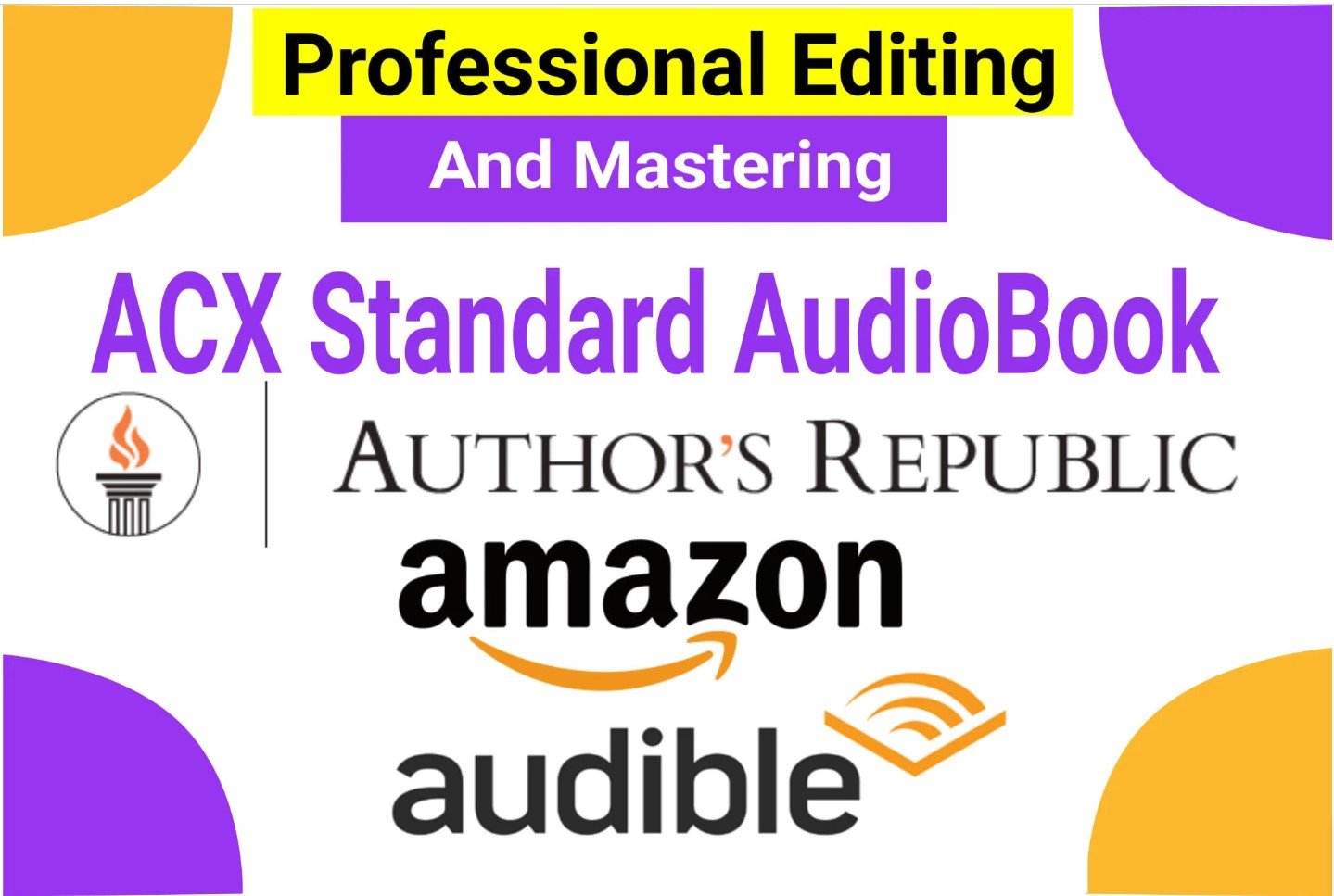 I will narrate and produce your audiobook to audible standards