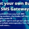 I will install bulk sms marketing gateway to send bulk sms text messages