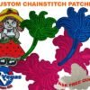 I Will Create Stunning Custom Chain Stitch Patches from Your SVG Bundle