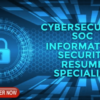 I will do professional cybersecurity, write security policy report and urgent papers