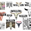 I will Provide You with a Stunning Wallen SVG Bundle