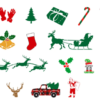 I will deliver a Festive Christmas SVG Bundle for Your Creative Projects