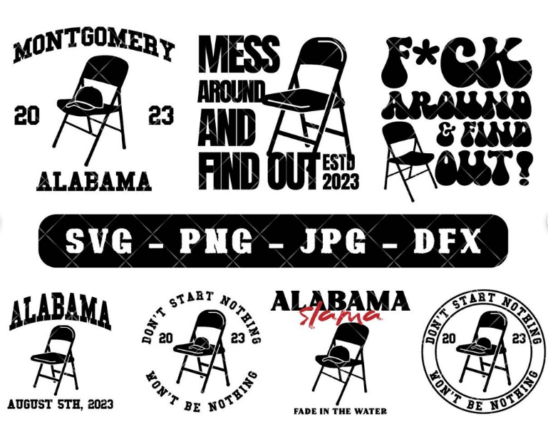 I will provide you with a high-quality Alabama Brawl SVG bundle