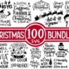 Christmas SVG Bundle  100 Festive Designs for Your Holiday Projects