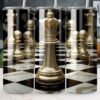 I will provide Chess Seamless Sublimation Tumbler  and chess gift tumbler