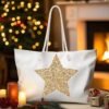 I will create Christmas Weekender Faith Bag  Large Tote  Weekend Bag Best Seller Weekender Bag Best Gift Getaway Tote Getaway Bag  Overnight bag