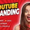 I will design banner, logo and profile for youtube channel branding