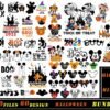 Halloween SVG Bundle  Boo Pumpkin and Mickey Designs