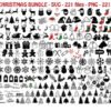 Christmas SVG Bundle   Festive Clipart for Cricut and More