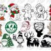 Festive Christmas SVG Bundle with Clipart and Cut Files