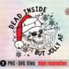 Dead Inside But Christmas SVG PNG – Unique Holiday Sublimation Design