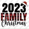 Festive Family Christmas 2023 PNG Shirt – Matching Santa Design – Digital Download