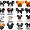 Halloween Mouse And Friends SVG Bundle