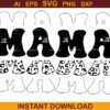 Custom Varsity Mama Arched Outline SVG PNG  and SVG Files