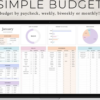 I will create Budget Planner for Google Sheets, Monthly Budget Spreadsheet and  Weekly Budget Template