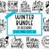 Premium Winter SVG Bundle   Festive Designs for Christmas and More