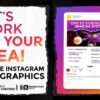 I will create unique infographics content for instagram