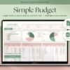 I will Budget Planner Google Sheets Monthly Budget Spreadsheet Excel Weekly Paycheck Budget Template